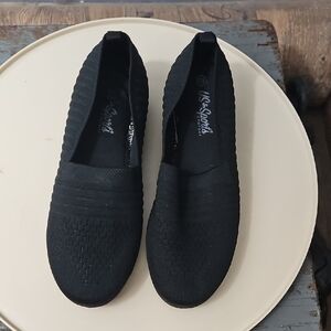 US Sports Comfort, Black, Casual Shoe, Womens, Size 8.5